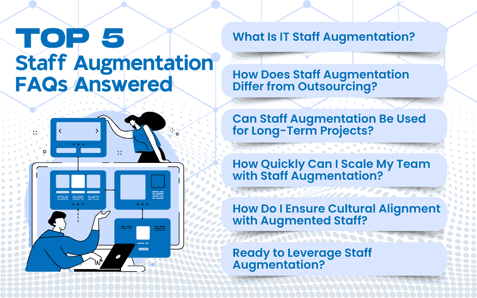 Top 5 Staff Augmentation FAQs Answered